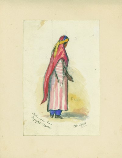 Mohametan Dress, Mujaydel by Claude Conder